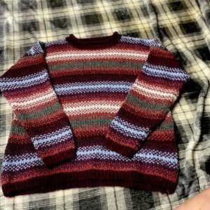 Susquehanna Trail outfitters, medium kitted striped sweater